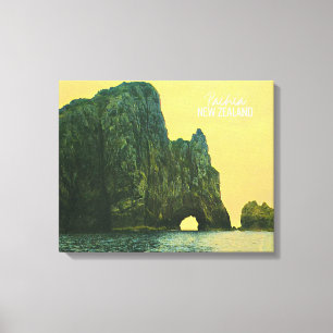 Toile Trou néo-zélandais dans la roche