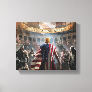 Toile Trump décrit comme un gladiateur dans un roman ant