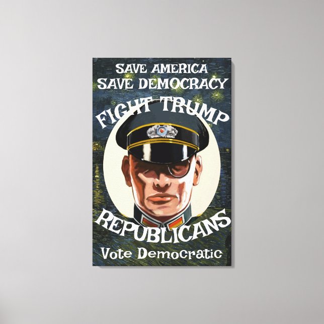 Toile Trump Mariage de la retraite de fin d'année du Par (Recto)