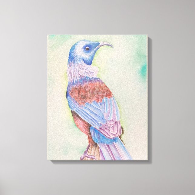 Toile Tui Stretched Canvas Print (Recto)