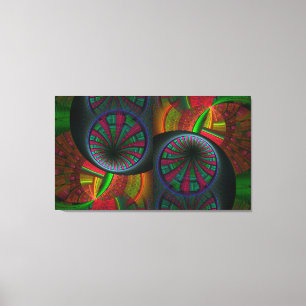Toile Tunneling Fractal Psychedelic