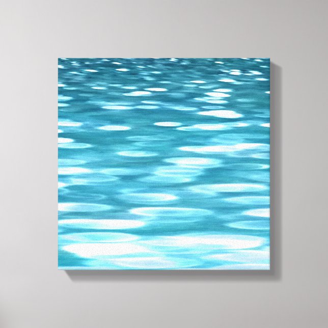 Toile Turquoise shimmer (Recto)