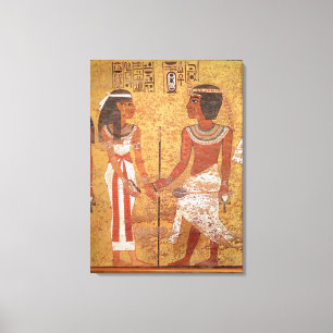 Toile Tutankhamun et son épouse, Ankhesenamun