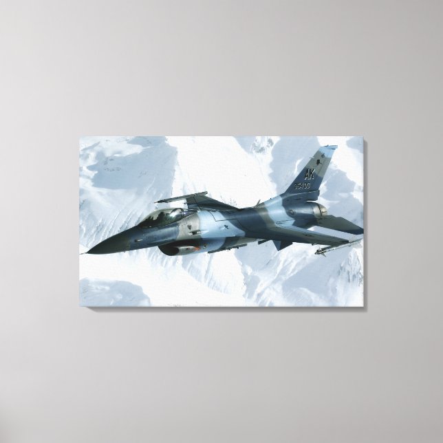 Toile Un agresseur F-16 (Recto)