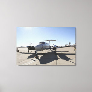 Toile Un avion du Roi Air d'UC-12F