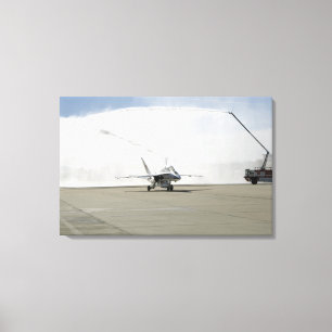 Toile Un avion F-18