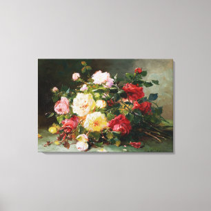 Toile Un bouquet des roses