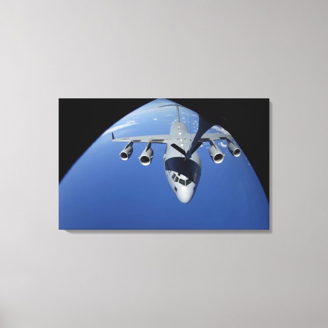 Toile Un C-17 Globemaster III reçoit du carburant 2 (Recto)