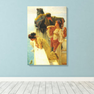Toile Un coin de choix par Sir Lawrence Alma-Tadema