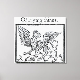 Toile Un griffon