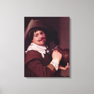 Toile Un homme avec un jug