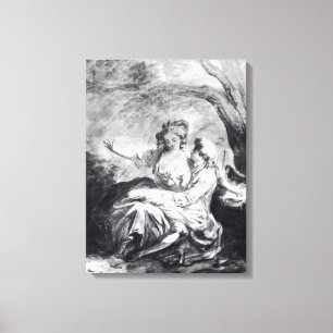 Toile Un lieu de rencontre pour l'amour