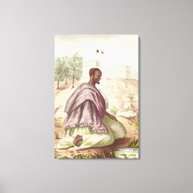 Toile Un Marabout sénégalais (Recto)