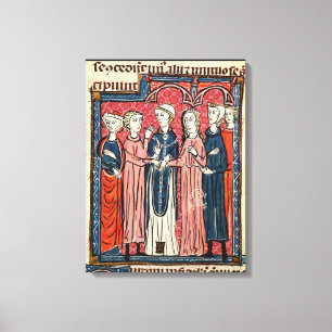 Toile Un mariage, de 'Decrets de Gratien'