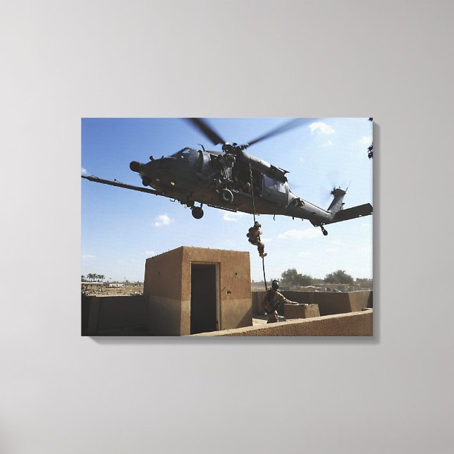 Toile Un parachutisme de l'armée de l'air américaine (Recto)