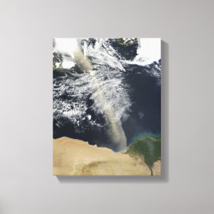 Toile Un plume de poussière