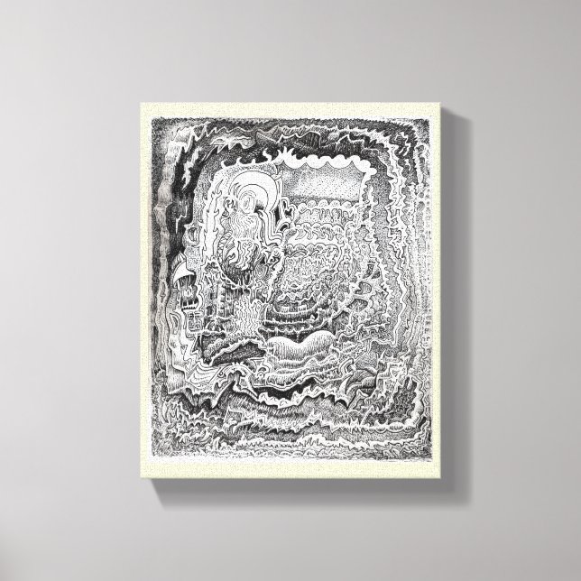 Toile Un rappel du vieux cerveau (Recto)