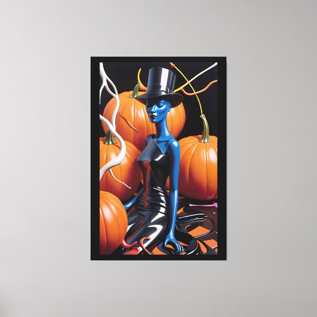 Toile Un rêve d'Halloween - Ken Gage Art (Recto)