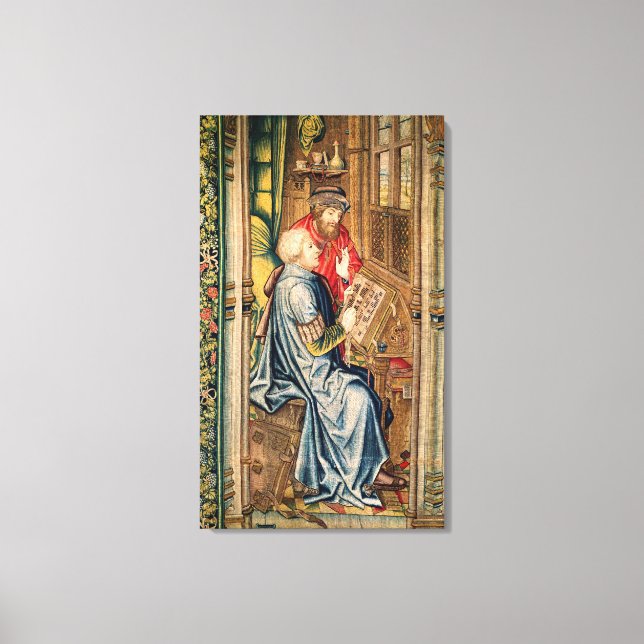 Toile Un script écrire un compte (Recto)