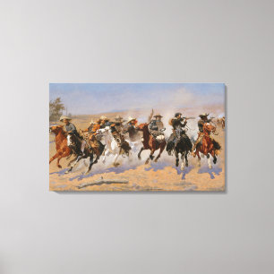 Toile Un trait pour le bois