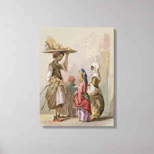 Toile Un vendeur de pot, c.1855
