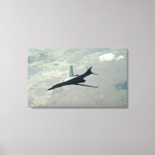 Toile Une Armée de l'Air d'USA B-1B Lancer sur une