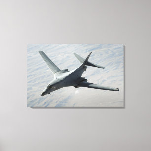 Toile Une Armée de l'Air d'USA B-1B Lancer sur une