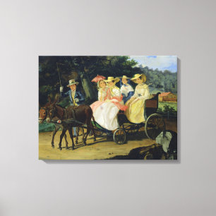 Toile Une course, 1845-46