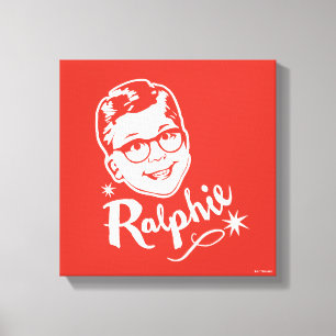 Toile Une histoire de Noël Ralphie