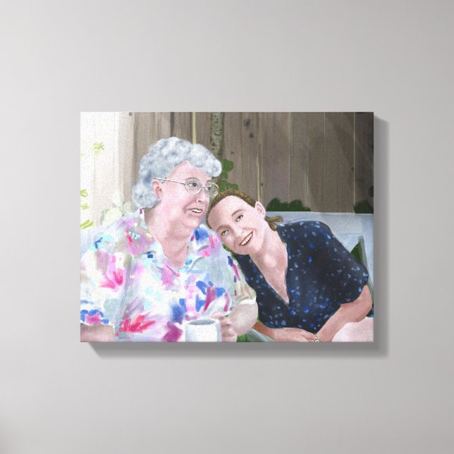 Toile - Une journée chez oncle (Recto)