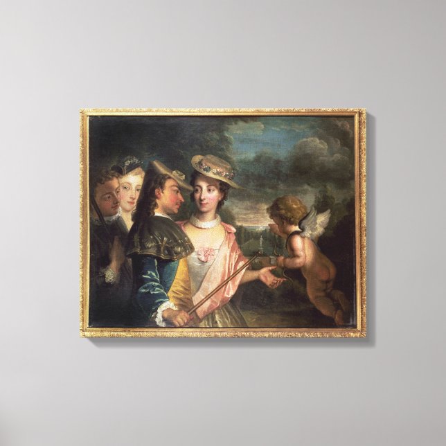 Toile Une légende de la parenté (Recto)