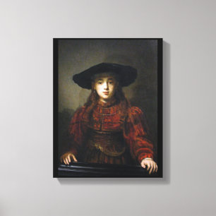 Toile Une mariée juive - Rembrandt - 1641