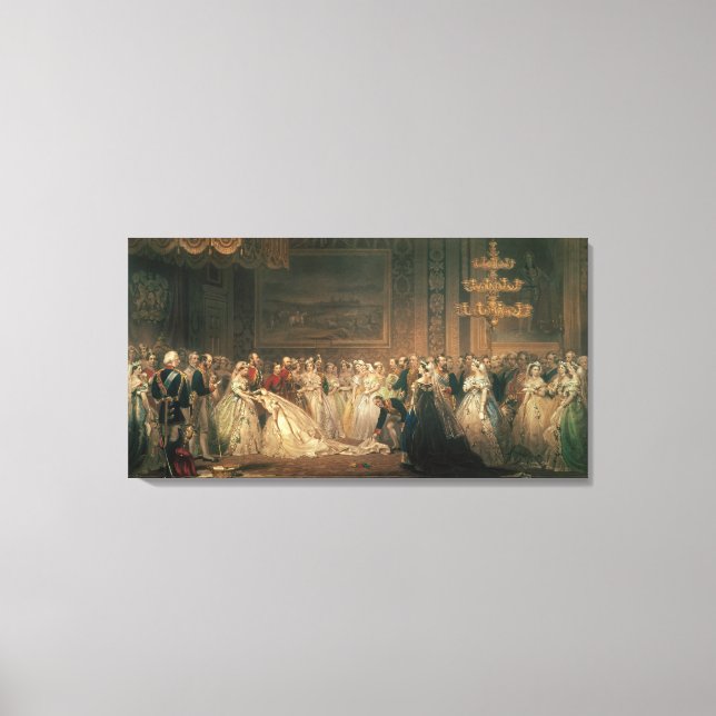 Toile Une salle de dessin au Palais St James (Recto)