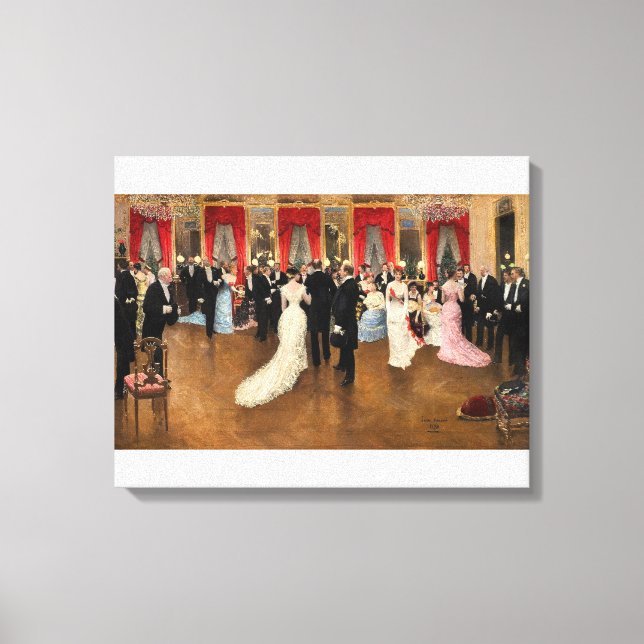 Toile Une Soirée (Recto)