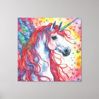 Toile Unicorn Pegasus