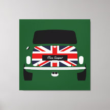 Union Jack Austin Mini Cooper