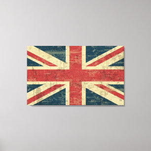 Toile Union Jack dégradée