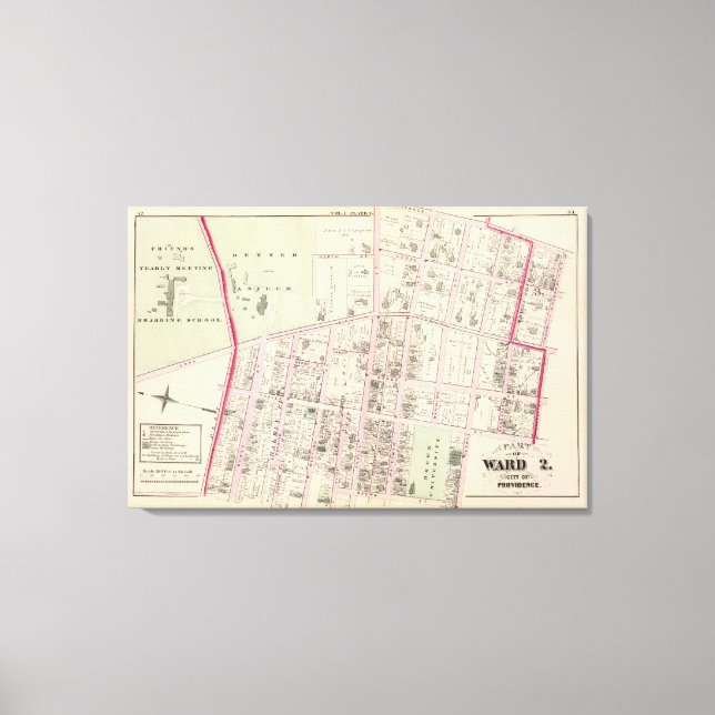 Toile Université Brown (Recto)