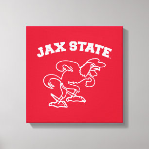 Toile Université d'État de Jacksonville JAX State Gameco