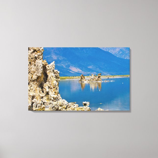 Toile USA, Californie, Mono Lake South Tufa Reserve (Recto)