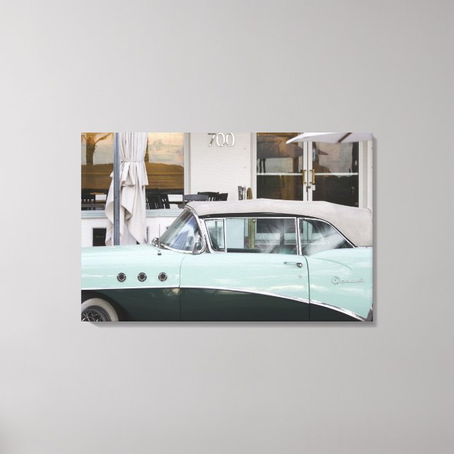 Toile USA, Floride, Miami Beach : South Beach, 1956 (Recto)