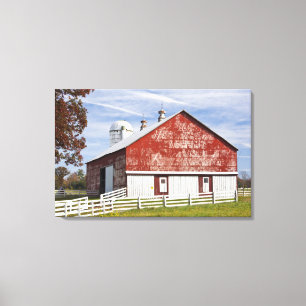 Toile USA, Virginie-Occidentale, Arbovale. Monongahela
