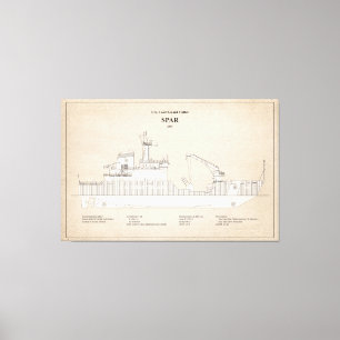 Toile USCG Cutter Spar wlb-206 - SBD