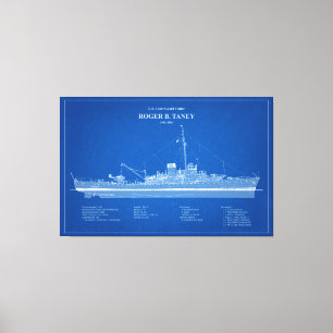 Toile USCG Roger B. Taney whec-37 - ABD