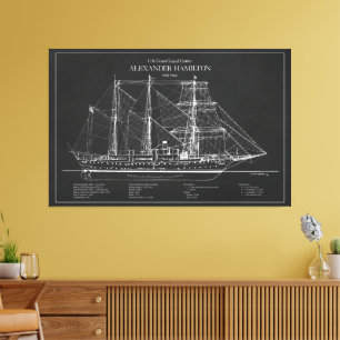 Toile USCGC Alexander Hamilton wix-272 - ABD