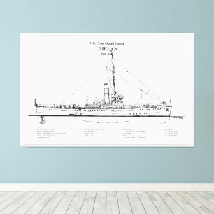 Toile USCGC Chelan - SBD