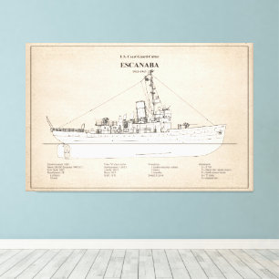 Toile USCGC Escanaba wpc-77 - SBD
