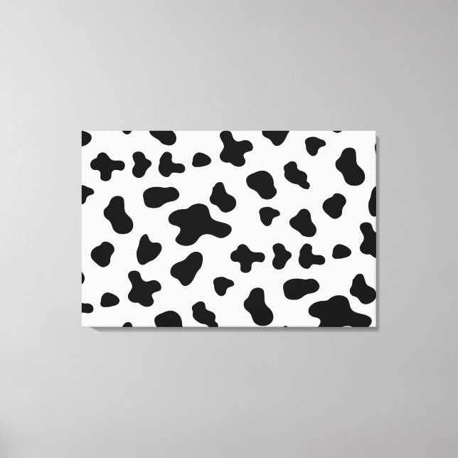 Toile Vache noire et blanche (Recto)