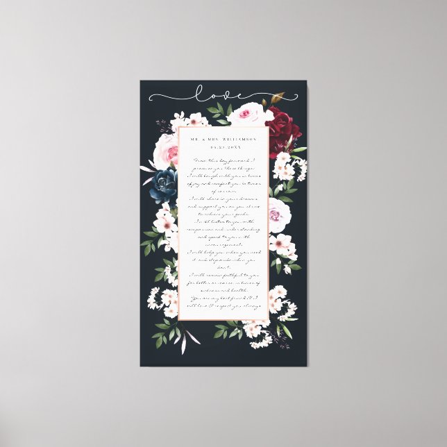 Toile Vaches Mariages florales de la Bourgogne et de la  (Recto)