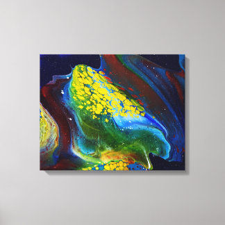 Toile Vague stellaire (peinture acrylique)